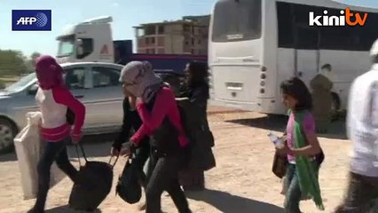 Serangan IS: Lebih 130,000 pelarian Syria masuk ke Turki