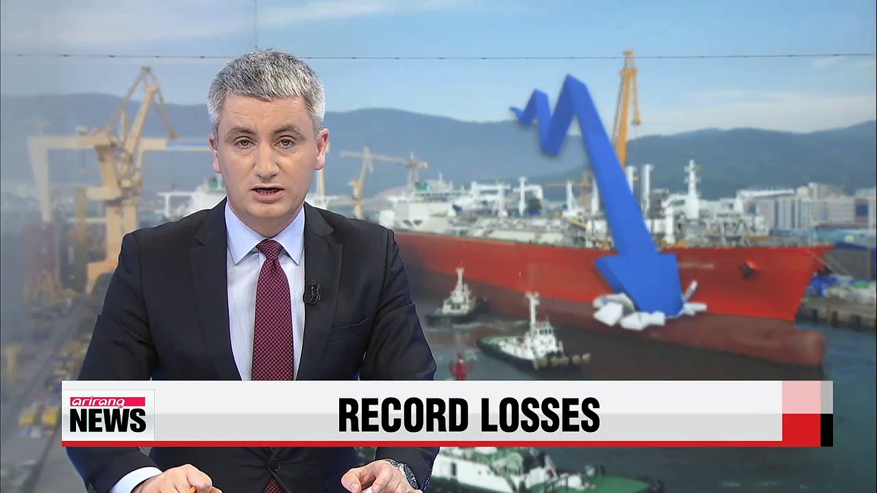 Korea's top 3 shipbuilders to post record losses this year