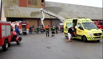 Alarm 112 - Montør ved at drukne i korn i Bredebro