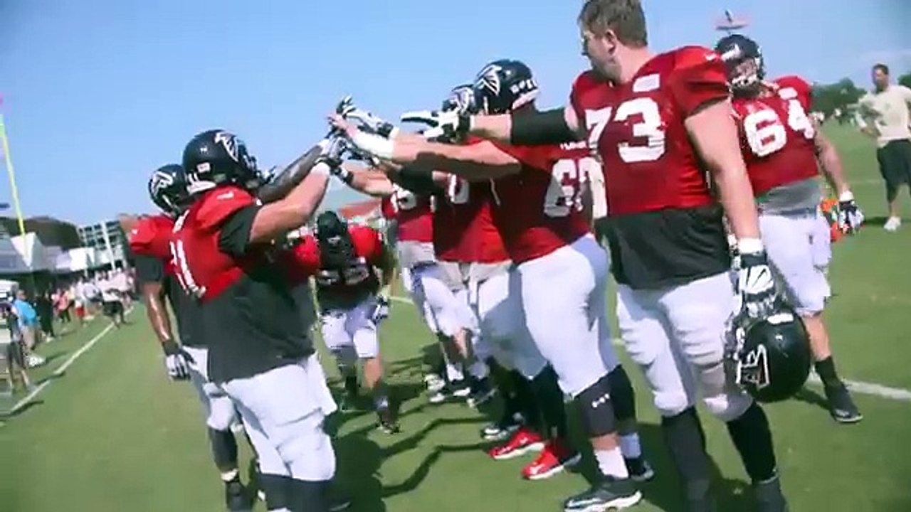 Atlanta Falcons OL Showcase Wrestling Moves