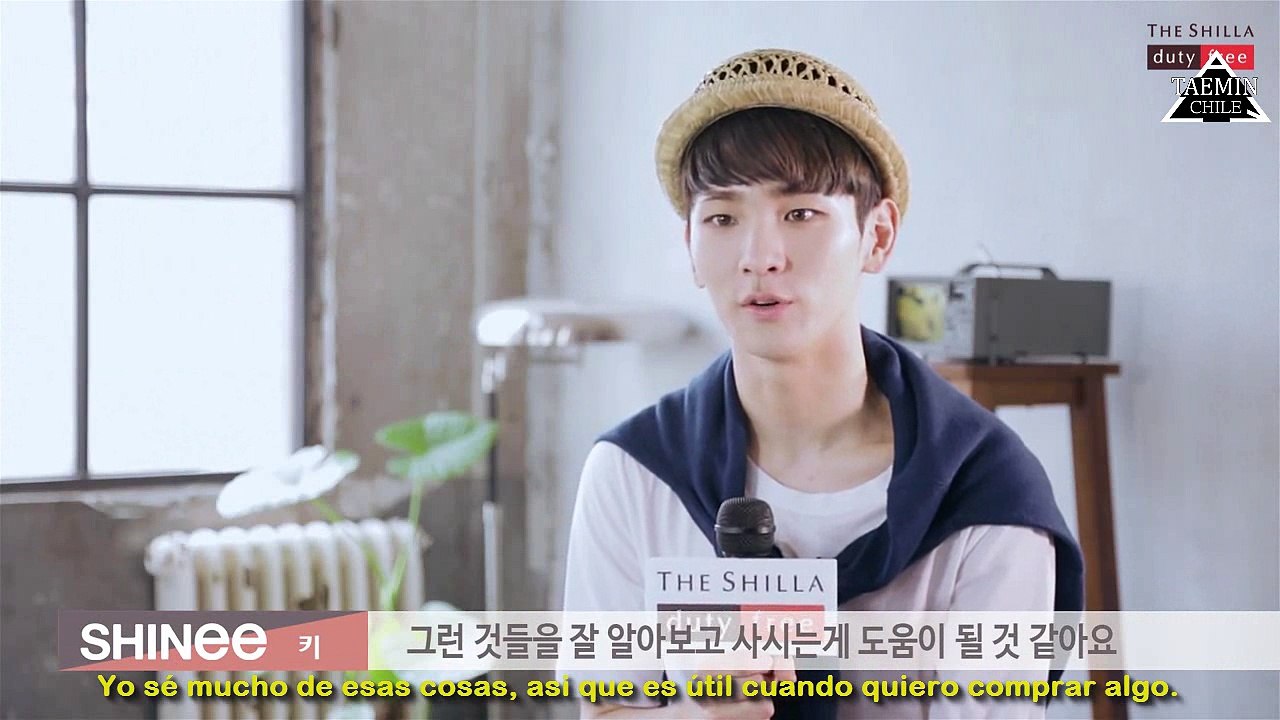 [ESP] 150703 SHINee - SHILLA dutyfree (CF Making + entrevista)