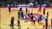 Funny: Nets Players Jump Pistons Mascot