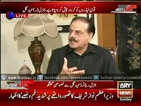 Nation has high expectations with Gen Raheel Sharif, says Hameed Gul