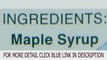 Details Hidden Springs Maple Vermont Maple Syrup, Quart Premium Grade B, 32 Ou Top