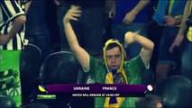 Украинский болельщик на матче Украина-Франция