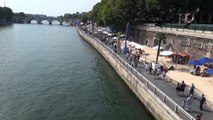 20140719 フランス France パリ Paris マリー橋 Pont Marie から見たセーヌ川 La Seine