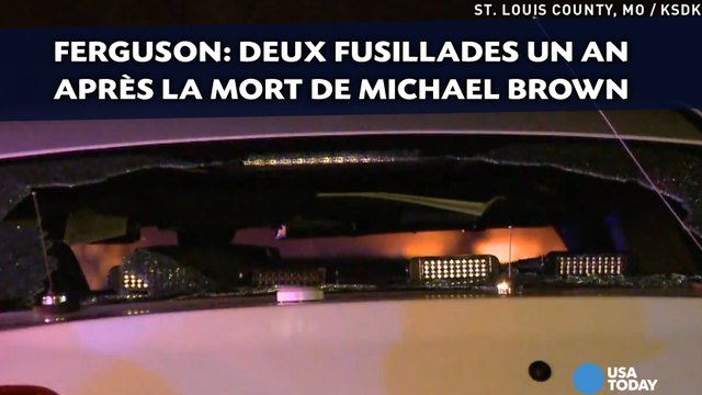 Ferguson: Deux fusillades un an après la mort de Michael Brown