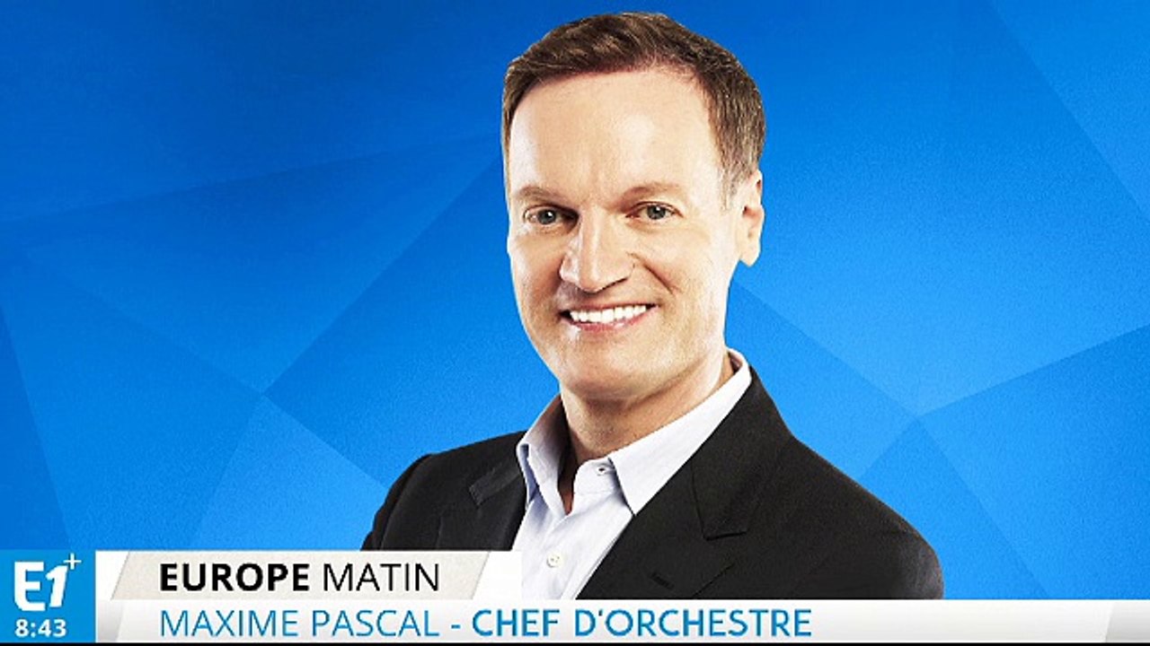 Maxime Pascal, chef d'orchestre