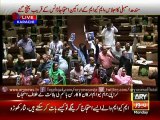 MQM protests in Sindh Assembly