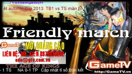 AOE ban ket Thai Binh vs Truong Sa Autumncup 2013 T3