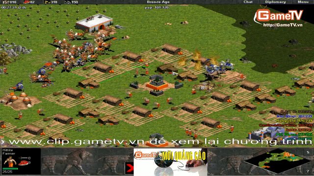 AOE Huyen thoai vs GameThaiNguyen C1 3