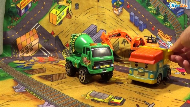 Мультики про Машинки Прогулка Машинок Робокар в Лес Детская Площадка для детей