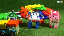 Мультики про машинки. Кран строит домик для машинок Робокар - Тики Таки!