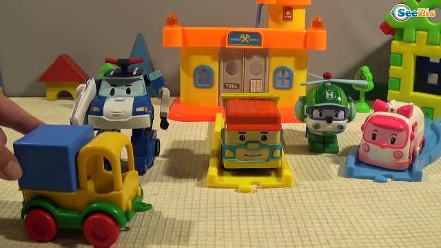 ✔ Мультики про Машинки Робокар Поли и Почтовый Грузовичок на Детской Площадке ✔