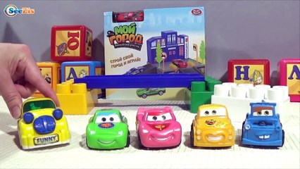 Мультики про машинки - Тики Таки! Машинки Собирают Пирамиду