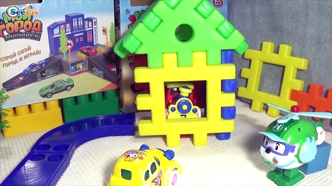 Мультики про машинки Робокар. Приключения  Робокара Поли! Все Серии подряд 1 - 5 серии