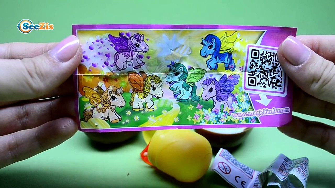 Свинка Пеппа и Киндер Сюрприз Игрушки для детей - Белоснежка и Король Единорогов. Серия 6