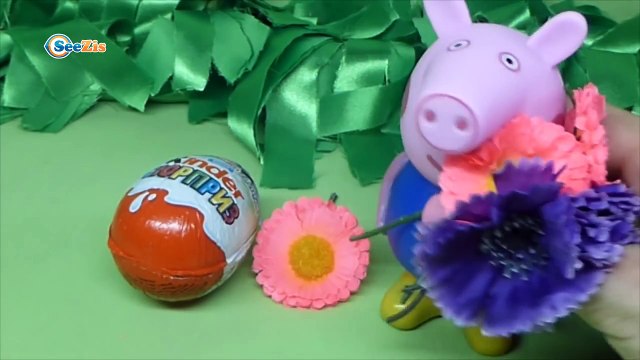 Свинка Пеппа Киндер Сюрприз Игрушки - Тачки 2 Мультфильмы для Детей Серия 22