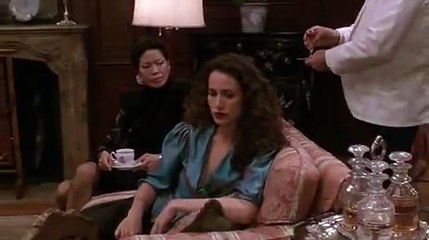 Gerard Depardieu plays piano and sings a poem in Green Card