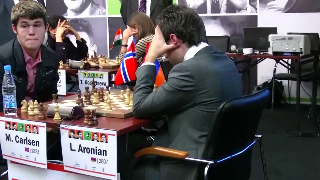 Levon Aronian vs. Magnus Carlsen