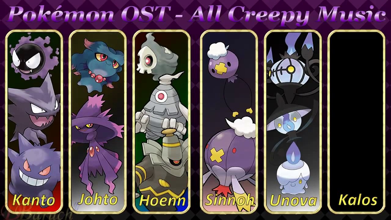 Pokémon OST - All Creepy Music v0.5
