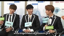 [THAISUB] 140509 EXO-M - I love big shot Interview (preview)