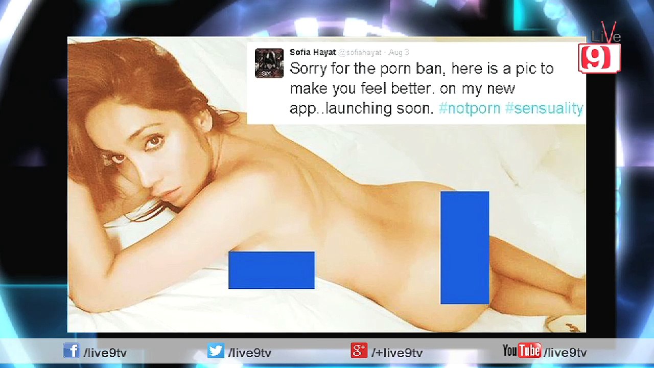 UNCENSORED: Sofia Hayat goes Nude To Protest Porn Ban