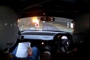 Bilko & Coly incar Gullion Stages 27-11-10  Newry  K20 ef civic