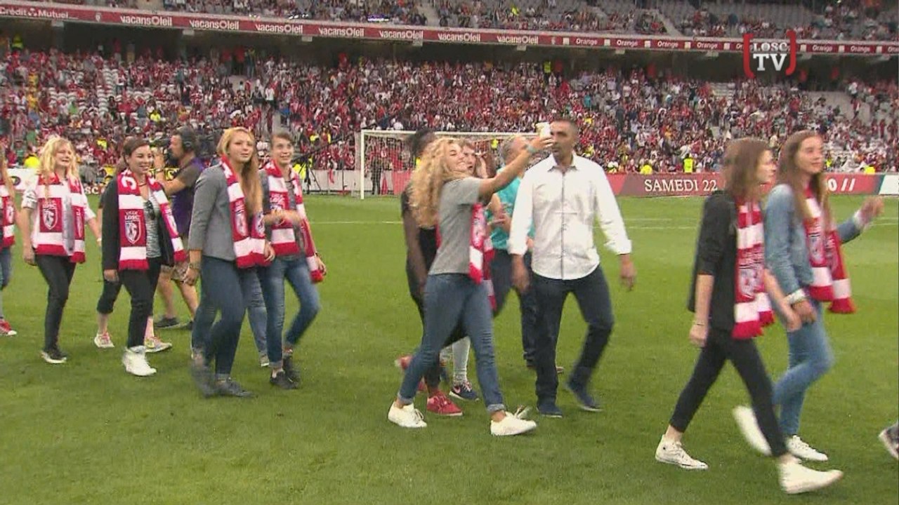 Les féminines présentées aux supporters !