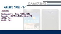 Galaxy Note I717 | Samsung Galaxy Mobile Phone Specifications | Brands & Features List