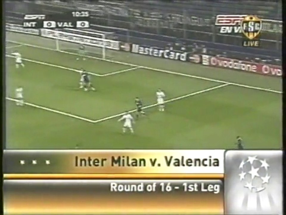 2007.02.21: Inter Milan 2- 2 Valencia CF (Resumen)
