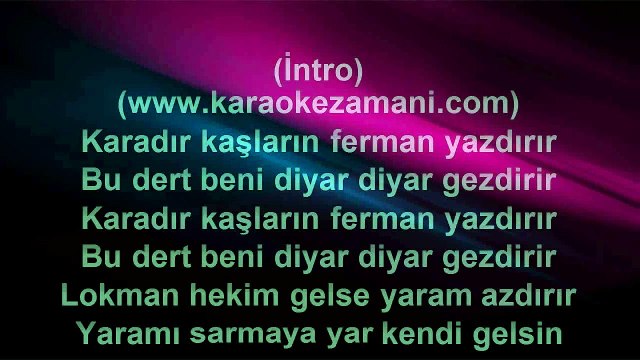 Grup Yorum - Karadır Kaşların - 1992 TÜRKÇE KARAOKE