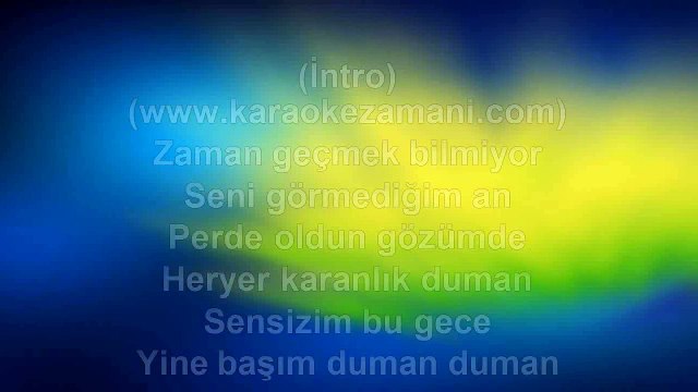 Güçlü Soydemir - Vuramam Sana - (2005) TÜRKÇE KARAOKE