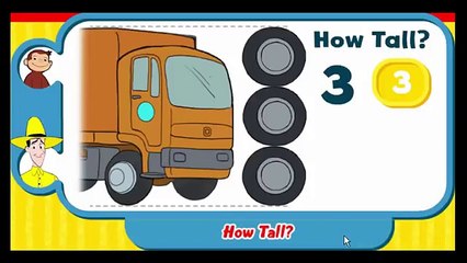 Curious George How Tall Cartoon Animation PBS Kids Game Play Walkthrough
