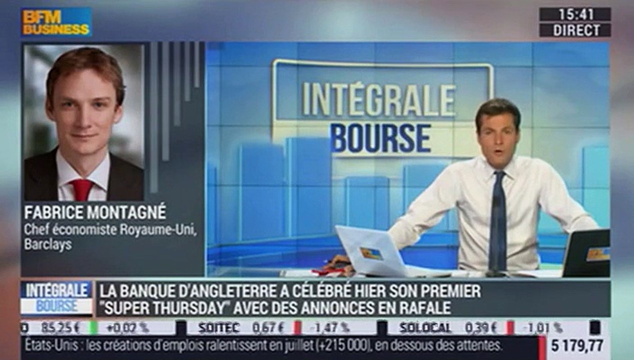 Que dire du premier "Super Thursday" de la BoE ?: Fabrice Montagné – 07/08