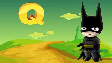Batman ABCD Alphabet Song For Kids | Best ABCD Alphabet Song