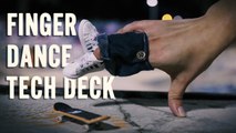 Finger Dance and Tech Deck at the Skate Park