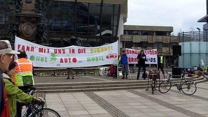Schöner leben ohne Autos - Fahrraddemo