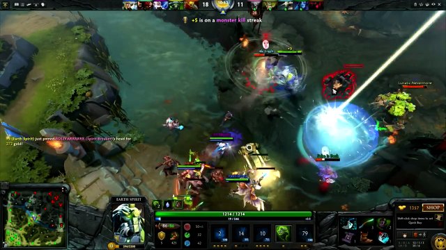 Dota 2 Jerax Earth Spirit | Ranked Gameplay v6.82