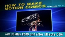 How to make an motion comics with 3dsmax and After Effects CS3 by Terrysolo