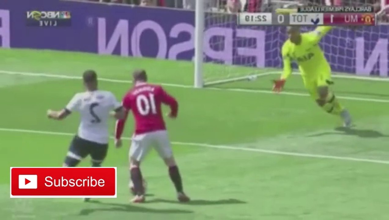 MANCHESTER UNITED VS TOTTENHAM 1-0 BARCLAYS PREMIER LEAGUE 2015