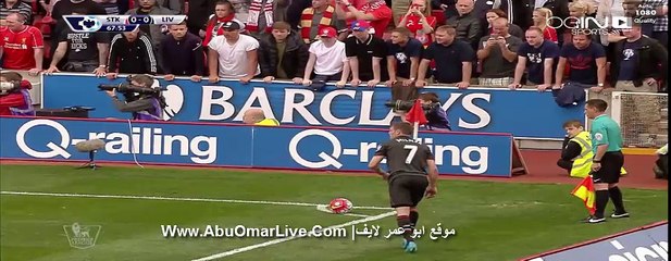 الدوري الإنكليزي: ليفربول 1-0 ستوك سيتي بجوده عاليه ملخص واهداف المباراه  high quality 1080p