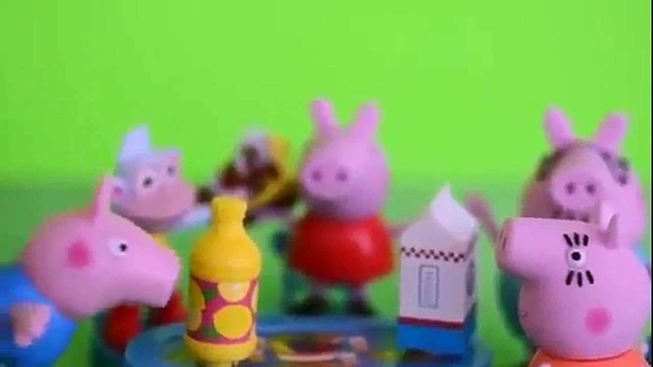 Pig George e Familia Peppa Pig em Portugues Disney TOP toys Brasil