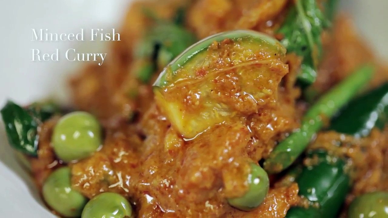 David Thompson Thai Food - Minced Fish with Red Curry