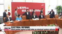 Rival parties agree to hold talks on electoral system reforms