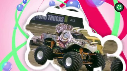 ✔ Монстр Трак. Видео для детей про Гонки на Машинках с препятствиями. Серия 4.