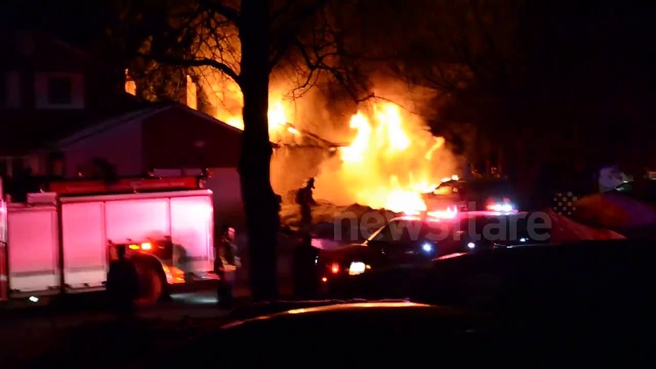 House Fire in Barrie March 13, 2015