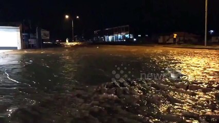 Heavy flooding in Accra, Ghana