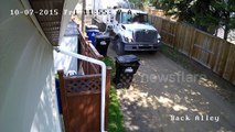 Municipal truck 'malfunctions' and crushes bin in Canada