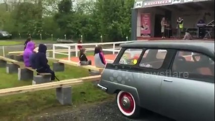 MC tries to excite tiny festival crowd in Ireland